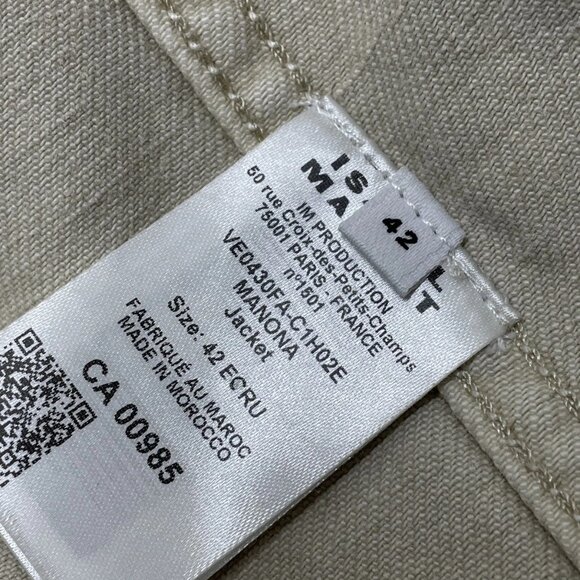 NEW ISABEL MARANT Étoile “Manona” Denim Jacket - Picture 9 of 10